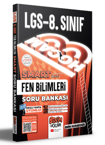 2022 LGS Fen Bilimleri Smart Soru Bankası Benim Hocam Yayınları