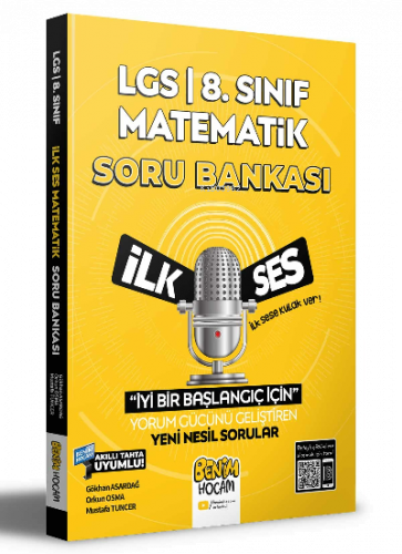2022 LGS İlk Ses Yeni Nesil Matematik Soru Bankası