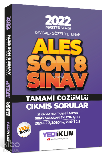 2022 Master Serisi ALES Sayısal Sözel Yetenek Son 8 Sınav Tamamı Çözüm