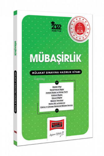2022 Mübaşirlik Mülakat Sınavına Hazırlık Kitabı