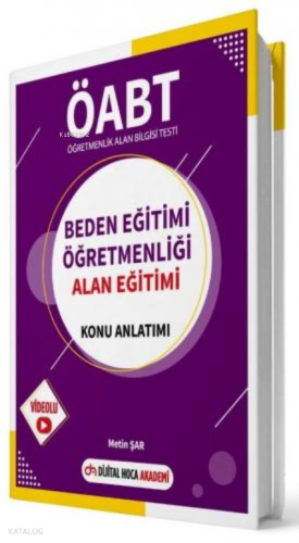 2022 ÖABT Beden Eğitimi Öğretmenliği Alan Eğitimi Videolu Konu Anlatımı Dijital Hoca Akademi