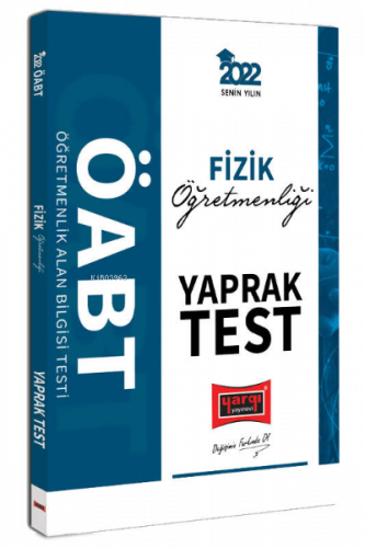 2022 ÖABT Fizik Öğretmenliği Yaprak Test