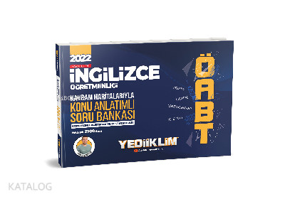 2022 ÖABT İngilizce Öğretmenliği Kavram Haritalarıyla Konu Anlatımlı Soru Bankası