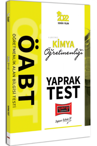 2022 ÖABT Kimya Öğretmenliği Yaprak Test