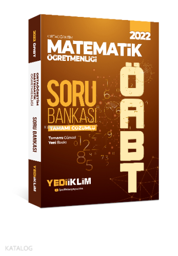 2022 ÖABT Ortaöğretim Matematik Öğretmenliği Tamamı Çözümlü Soru Banka