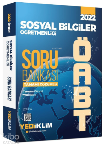 2022 Öabt Sosyal Bilgiler Öğretmenliği Çöz.Soru Bankası