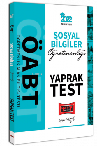2022 ÖABT Sosyal Bilgiler Öğretmenliği Yaprak Test