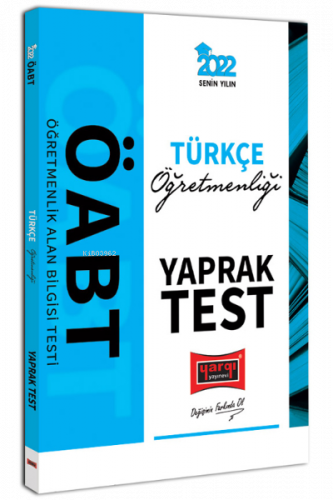 2022 ÖABT Türkçe Öğretmenliği Yaprak Test