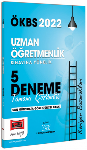 2022 ÖKBS Kariyer Basamakları Uzman Öğretmenlik Sınavına Yönelik Tamamı Çözümlü 5 Deneme