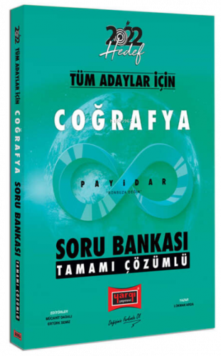 2022 Tüm Adaylar İçin Genel Kültür Payidar Coğrafya Soru Bankası