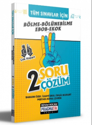 2022 Tüm Sınavlar İçin Bölme Bölünebilme - EBOB - EKOK 2 Soru 2 Çözüm Fasikülü;Pragmatik Serisi