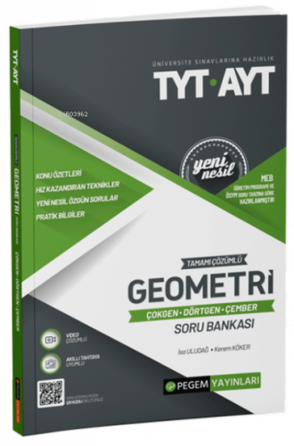 2022 TYT-AYT Tamamı Çözümlü Geometri ( Çokgen-Dörtgen-Çember ) Soru Ba