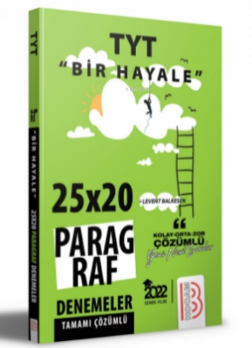 2022 TYT Bir Hayale Serisi Paragraf Denemeleri