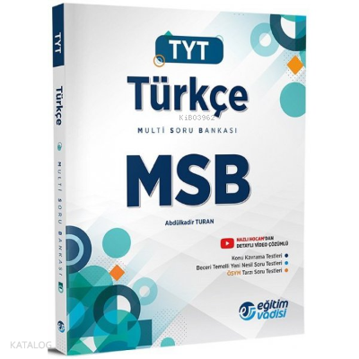 2022 Tyt Msb Turkce
