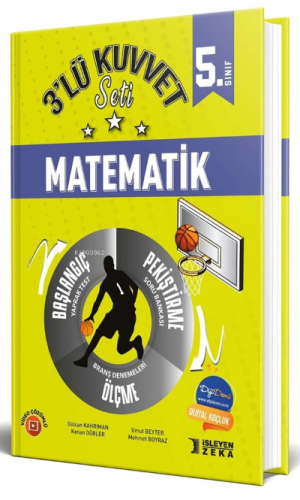 2023 5.Sınıf Matematik 3'lü Kuvvet Serisi Set