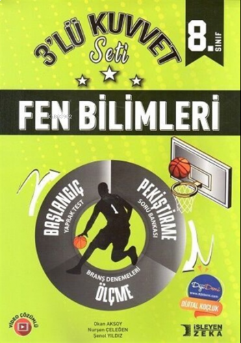 2023 8.Sınıf Fen Bilimleri 3'lü Kuvvet Serisi Set