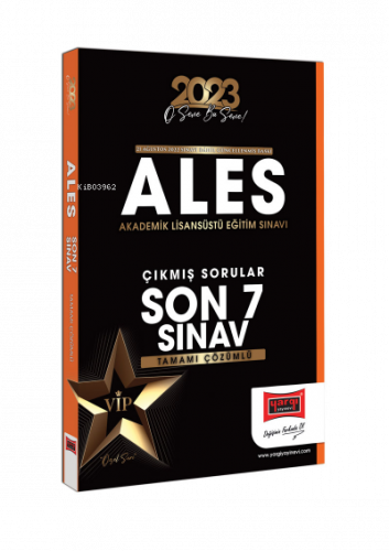 2023 ALES Tamamı Çözümlü Çıkmış Sınav Soruları Son 7 Sınav