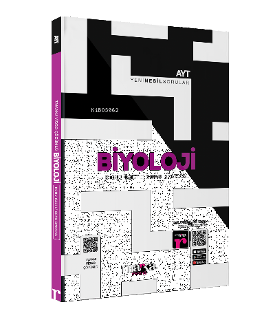 2023 AYT Biyoloji Konu Özetli Yeni Nesil Soru Bankası Tamamı Video Çözümlü Marka Yayınları