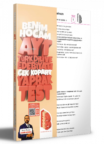 2023 AYT Türk Dili ve Edebiyatı Çek Kopar Yaprak Test