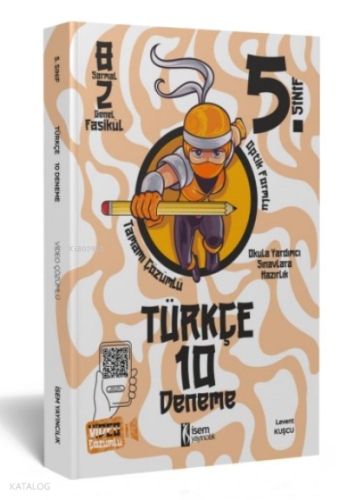 2023 İSEM 5. Sınıf Türkçe 10 Deneme