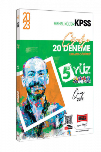 2023 KPSS 5Yüz Coğrafya Tamamı Çözümlü 20 Deneme