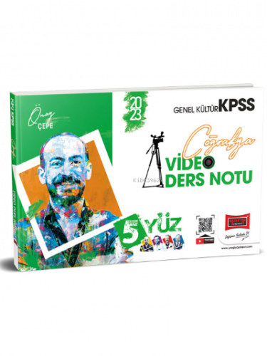 2023 KPSS 5Yüz Coğrafya Video Ders Notları (Önay Çepe)