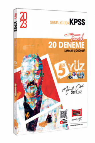 2023 KPSS 5Yüz Tarih Tamamı Çözümlü 20 Deneme