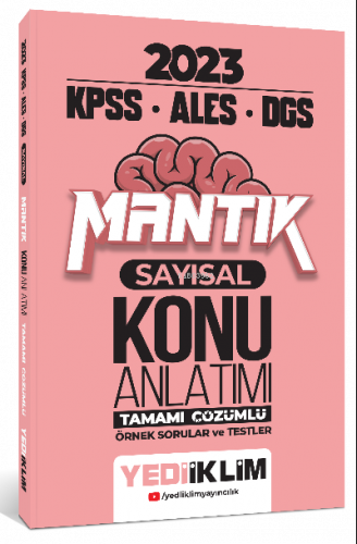 2023 KPSS-ALES-DGS Sayısal Mantık Konu Anlatımı