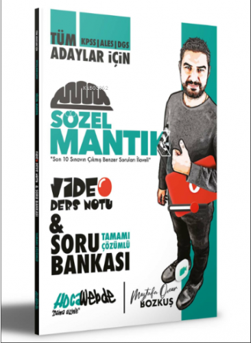 2023 KPSS - ALES - DGS Sözel Mantık Video Ders Notu ve Soru Bankası
