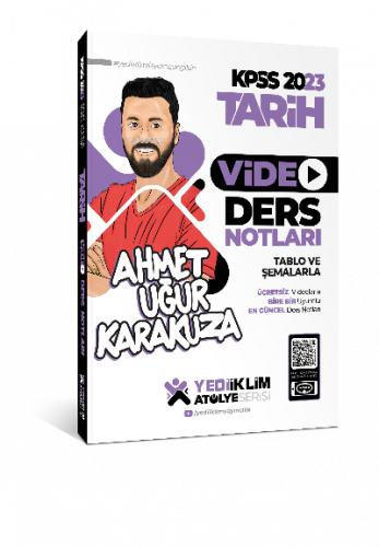 2023 KPSS Atölye Serisi Tarih Video Ders Notları