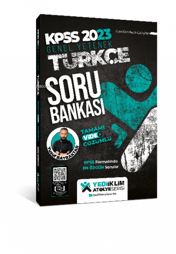 2023 KPSS Atölye Serisi Türkçe Tamamı Video Çözümlü Soru Bankası