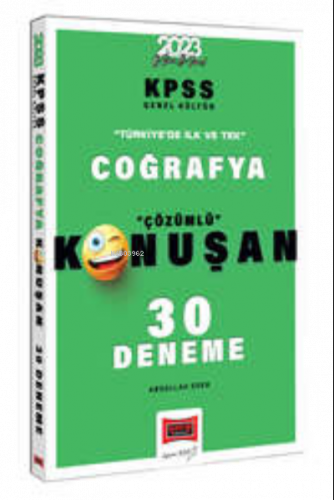 2023 KPSS Coğrafya Tamamı Çözümlü Konuşan 30 Deneme