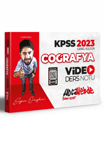 2023 KPSS Coğrafya Video Ders Notu