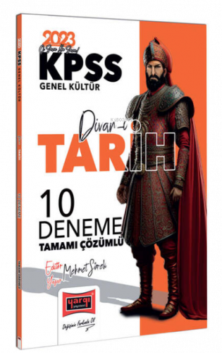 2023 KPSS Divan-ı Tarih Tamamı Çözümlü 10 Deneme