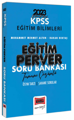 2023 KPSS Eğitim Bilimleri Eğitimperver Tamamı Çözümlü Soru Bankası