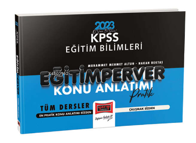 2023 KPSS Eğitim Bilimleri Eğitimperver Tüm Dersler Pratik Konu Anlatımı