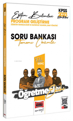 2023 KPSS Eğitim Bilimleri Öğretmenler Ekibi Program Geliştirme Tamamı Çözümlü Soru Bankası