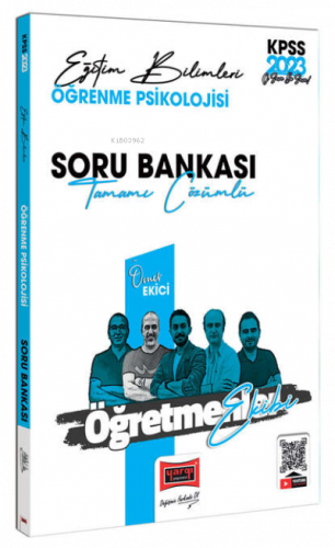 2023 KPSS Eğitim Bilimleri Öğretmenler Ekibi Tamamı Çözümlü Öğrenme Psikolojisi Soru Bankası