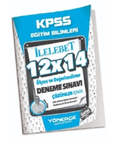 2023 KPSS Eğitim Bilimleri Ölçme ve Değerlendirme 12x14 Deneme Çözümlü