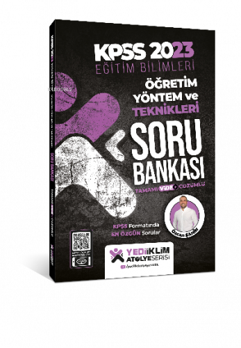 2023 KPSS Eğitim Bilimleri Ölçme ve Değerlendirme Tamamı Çözümlü 12 Deneme