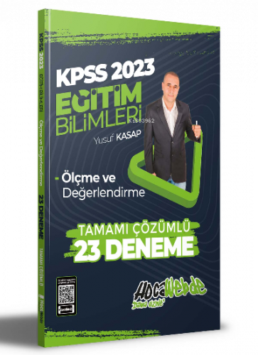 2023 KPSS Eğitim Bilimleri Ölçme ve Değerlendirme Tamamı Çözümlü 23 Deneme