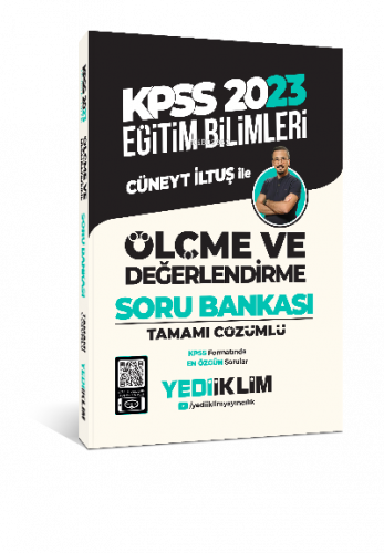 2023 KPSS Eğitim Bilimleri Ölçme ve Değerlendirme Tamamı Çözümlü Soru Bankası