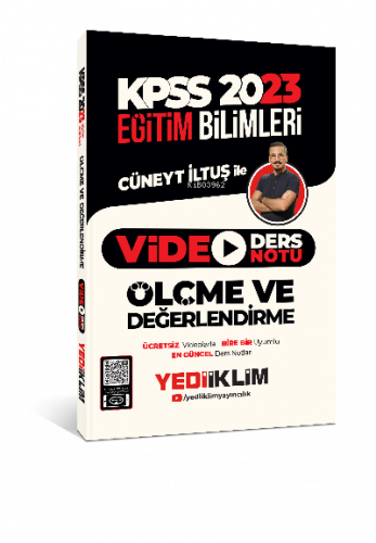 2023 KPSS Eğitim Bilimleri Ölçme ve Değerlendirme Video Ders Notu