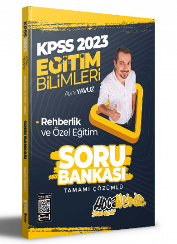 2023 KPSS Eğitim Bilimleri Rehberlik ve Özel Eğitim Tamamı Çözümlü Soru Bankası