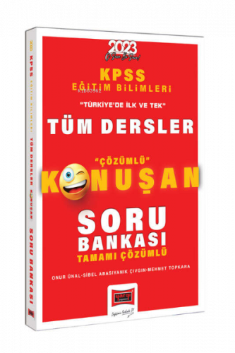 2023 KPSS Eğitim Bilimleri Tüm Dersler Tamamı Çözümlü Konuşan Soru Bankası