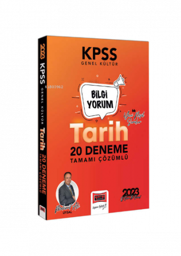 2023 KPSS Genel Kültür Tarih Bilgi Yorum Tamamı Çözümlü 20 Deneme