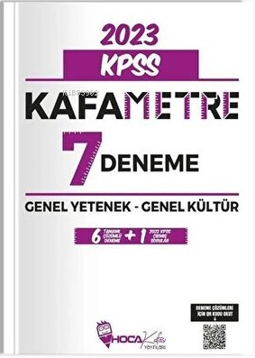 2023 KPSS Genel Yetenek Genel Kültür Kafametre 7 Deneme Çözümlü