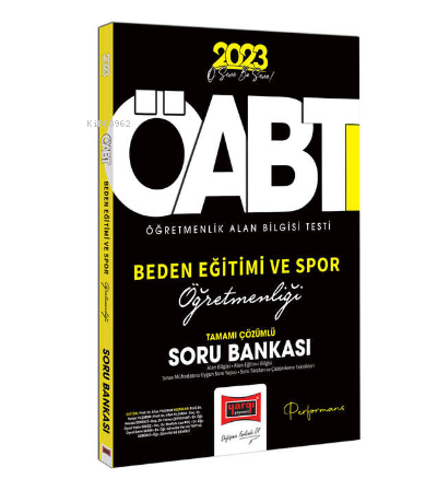 2023 KPSS ÖABT Beden Eğitim ve Spor Öğretmenliği Tamamı Çözümlü Soru Bankası