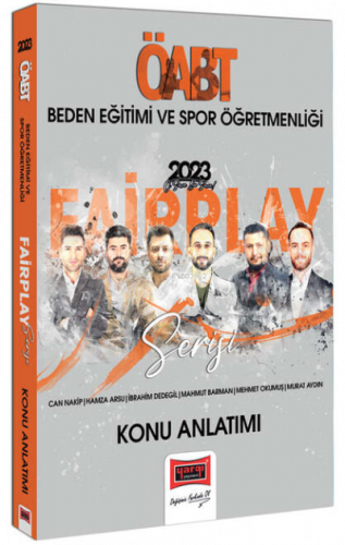 2023 KPSS ÖABT Beden Eğitimi ve Spor Öğretmenliği Fairplay Serisi Konu Anlatımıha