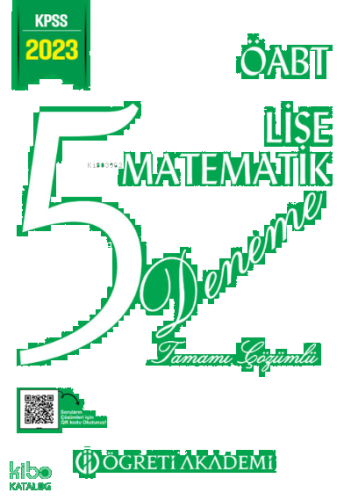 2023 KPSS ÖABT Lise Matematik 5 Deneme